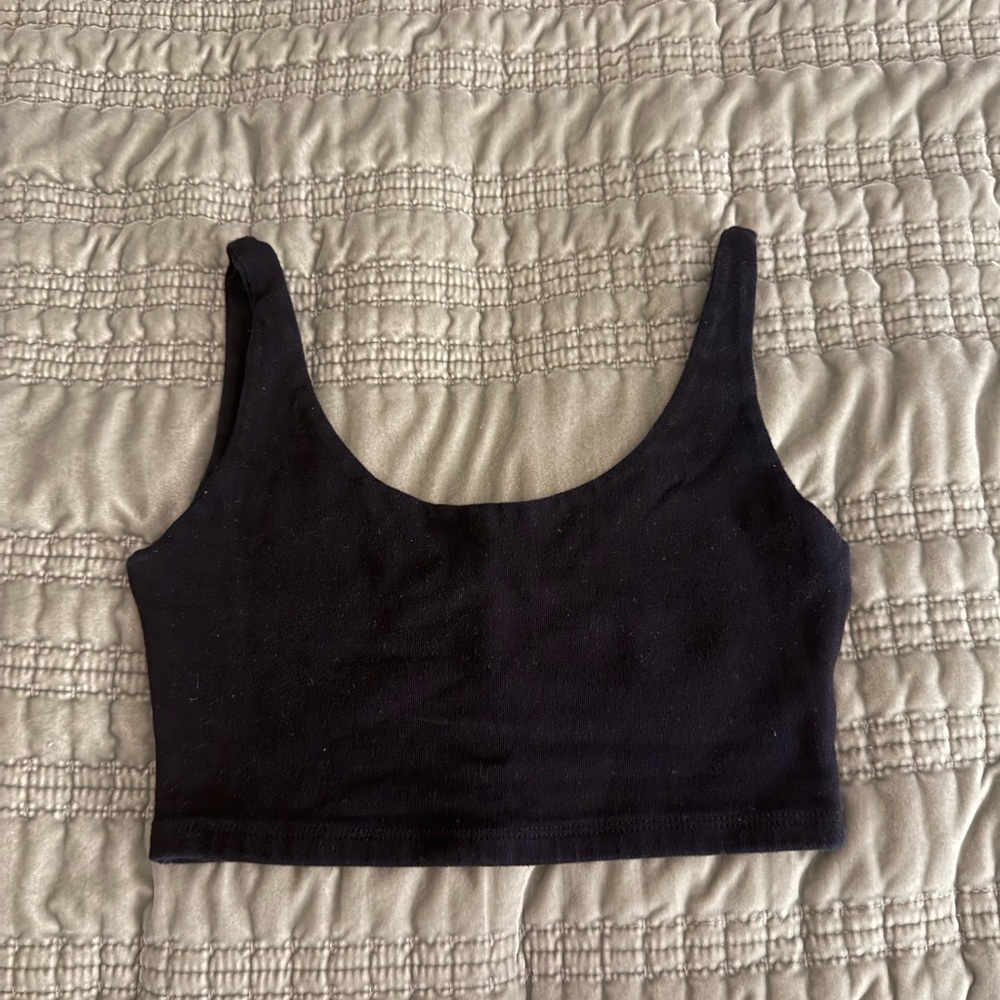John Galt Lydia Tank Top in Black